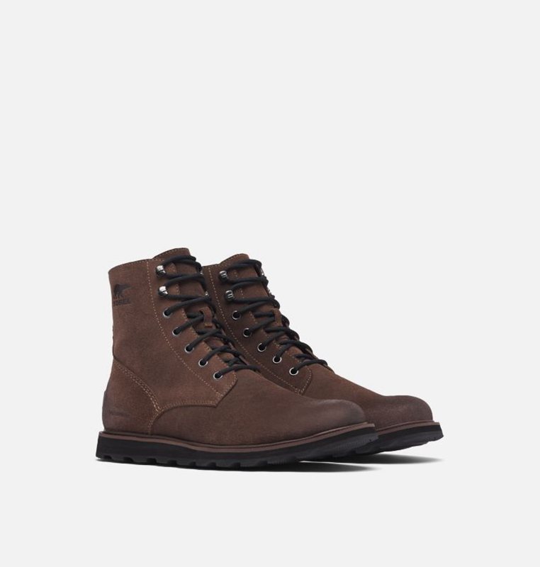 Mens Booties Brown - Sorel Fulton™ Tall - 586702-DFI